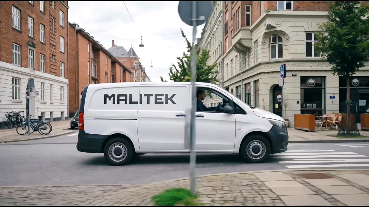 Farverige husfacader ved havnen i Nyhavn, Storkøbenhavn, hvor Malitek tilbyder on-site mobilreparation